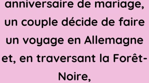 Pour leur dixième anniversaire de mariage