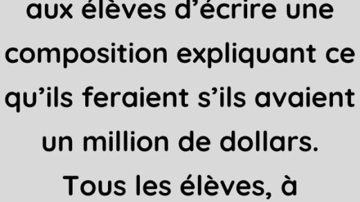 Le professeur a récupéré les papiers