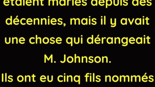 Johnson étaient mariés depuis des décennies