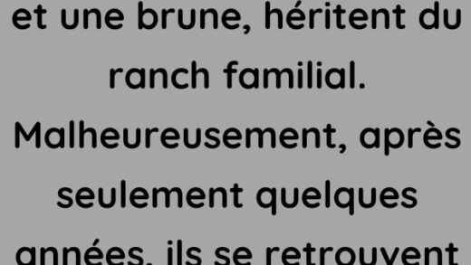 Deux sœurs blonde et brune