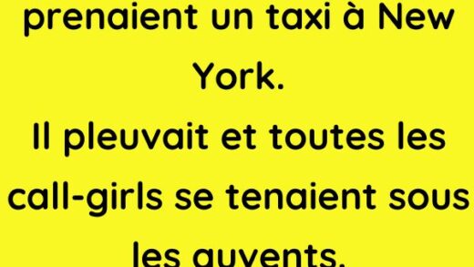 Une femme et son fils prenaient un taxi