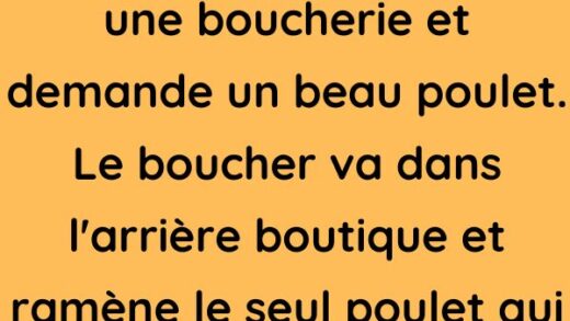 Une cliente entre dans une boucherie